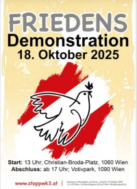 Demonstration in Wien